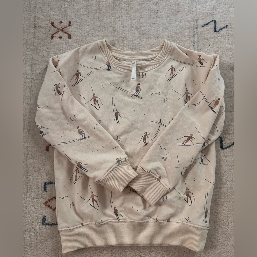 Rylee and Cru Ski Unisex Sweatshirt, size 4-5